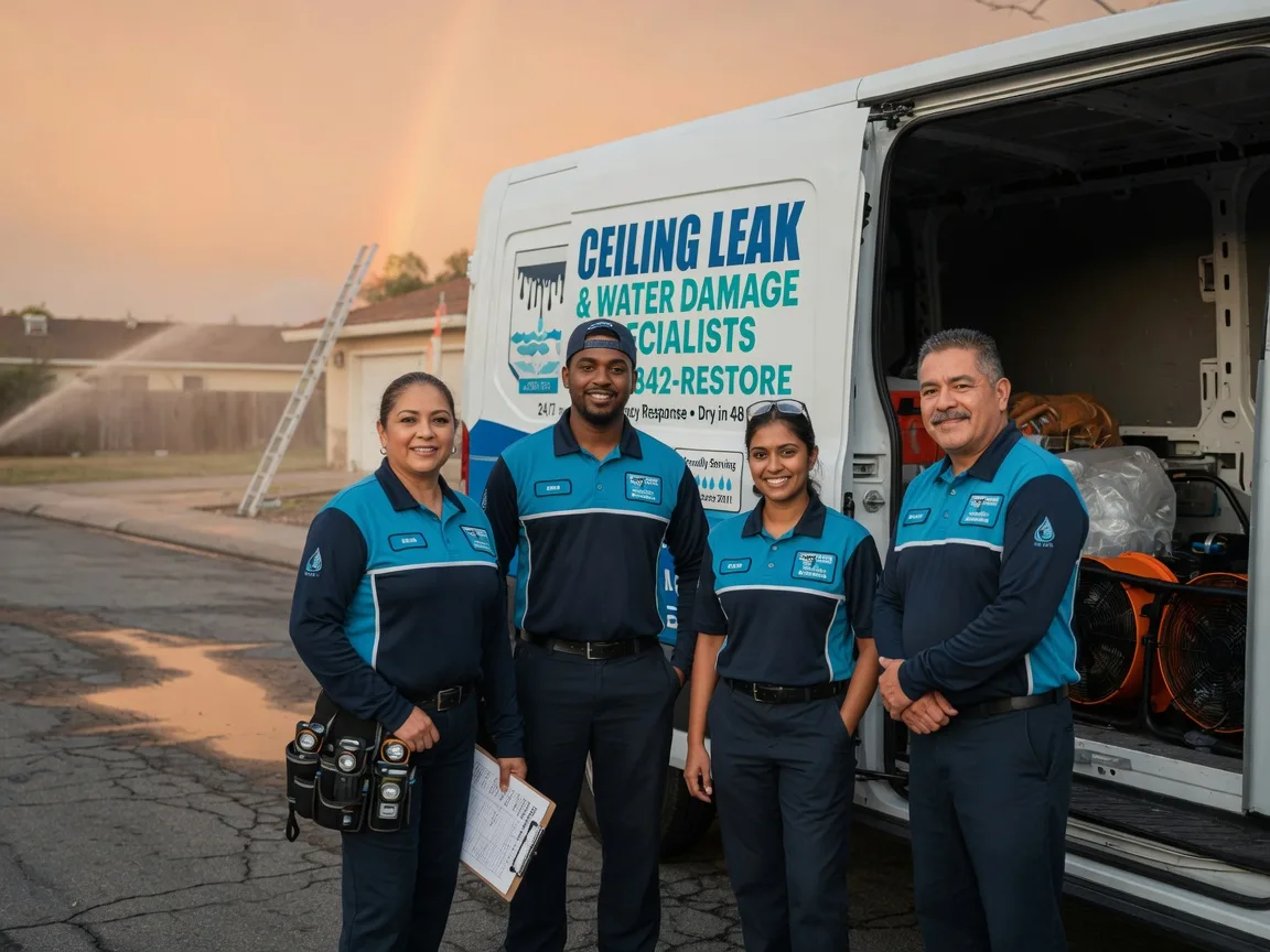 Ceiling Leak Cleanup company in Reynoldsville, PA