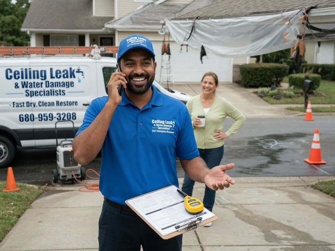 Ceiling Leak Cleanup Reynoldsville, PA FAQs